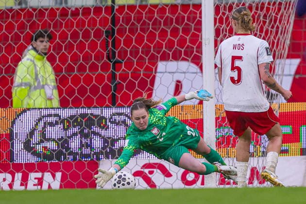 05.06.2026 GDANSK, POLSAT PLUS ARENA PILKA NOZNA KOBIET ( WOMEN S FOOTBALL ) ELIMINACJE MISTRZOSTWA SWIATA KOBIET BRAZYLIA FIFA World Cup, WM, Weltmeisterschaft, Fussball 2027 ( FIFA WOMEN S WORLD CUP QUALIFICATION 2027 ) MECZ POLSKA - FRANCJA ( GAME POLAND - FRANCE ) NZ KINGA SEWERYN FOTO LUKASZ GROCHALA CYFRASPORT NEWSPIX.PL --- newspix.pl 