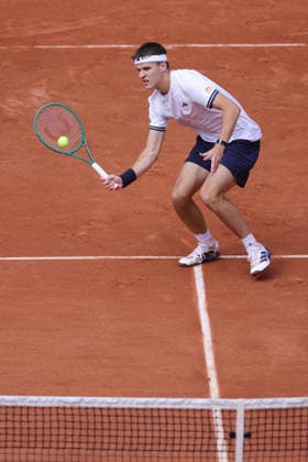 Jakub Mensik, CZE, during semifinal of 2026 French Open at Roland Garros, Paris, 05 06 2026