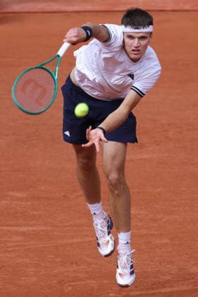 Jakub Mensik, CZE, during semifinal of 2026 French Open at Roland Garros, Paris, 05 06 2026