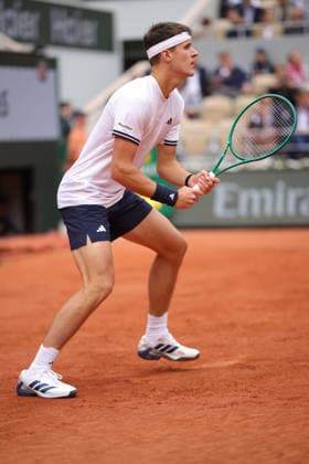 Jakub Mensik, CZE, during semifinal of 2026 French Open at Roland Garros, Paris, 05 06 2026