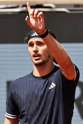 Alexander Zverev, GER, during semifinal of 2026 French Open at Roland Garros, Paris, 05 06 2026