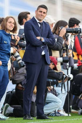 headcoach Francisco Neto Portugal during the FIFA Women s World Cup Brazil 2027 Qualifiers League B, Group B3 Matchday 5 match between Portugal and Latvia at Estadio Antonio Coimbra da Mota on June 5, 2026, in Estoril, Portugal Copyright: JoaquimxFerreira