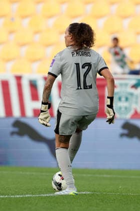goalkeeper Patricia Morais Portugal during the FIFA Women s World Cup Brazil 2027 Qualifiers League B, Group B3 Matchday 5 match between Portugal and Latvia at Estadio Antonio Coimbra da Mota on June 5, 2026, in Estoril, Portugal Copyright: JoaquimxFerreira