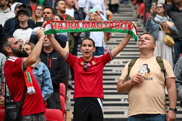 FOOTBALL - Friendly - Hungary vs Finland Photo by IPA ABACAPRESS.COM85363338 - Hungary supporters during the UEFA friendly match between Hungary vs Finland, June 5, 2026 at the Puskas Arena, Budapest, Hungary Budapest Hungary  Copyright: xIPAxSport ABACAx