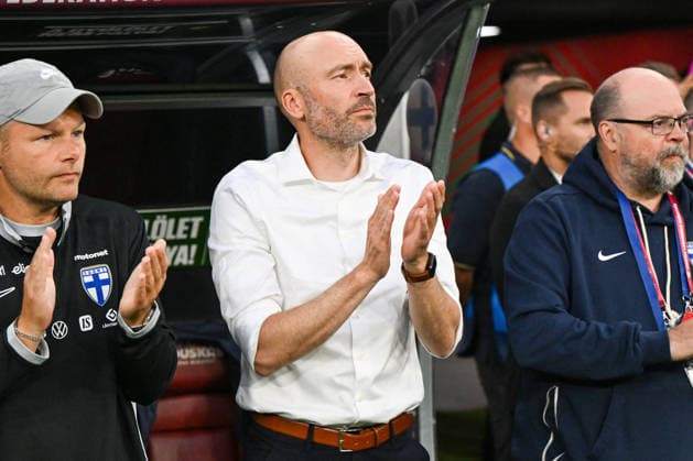 FOOTBALL - Friendly - Hungary vs Finland Photo by IPA ABACAPRESS.COM85363340 - Head coach Jacob Fischer Friis (Finland) during the UEFA friendly match between Hungary vs Finland, 5 June 2026 at the Puskas Arena, Budapest, Hungary Budapest Hungary  Copyright: xIPAxSport ABACAx