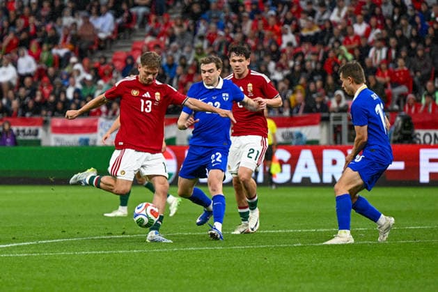 FOOTBALL - Friendly - Hungary vs Finland Photo by IPA ABACAPRESS.COM85363972 - Anras Schafer (Hungary) during the UEFA friendly match between Hungary vs Finland, 5th June 2026 at the Puskas Arena, Budapest, Hungary Budapest Hungary  Copyright: xIPAxSport ABACAx