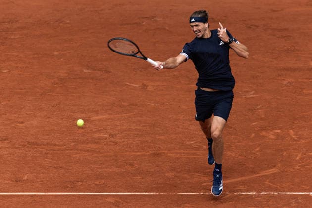 2026 French Open - Day Thirteen Alexander Zverev competes in his men s singles semifinal match against Jakub Mensik on day 13 of the French Open tennis tournament at Court Philippe Chatrier in the Roland-Garros Complex, Paris, France. Paris France  Copyright: xIbrahimxEzzatx originalFilename:ezzat-notitle260605_npPns.jpg