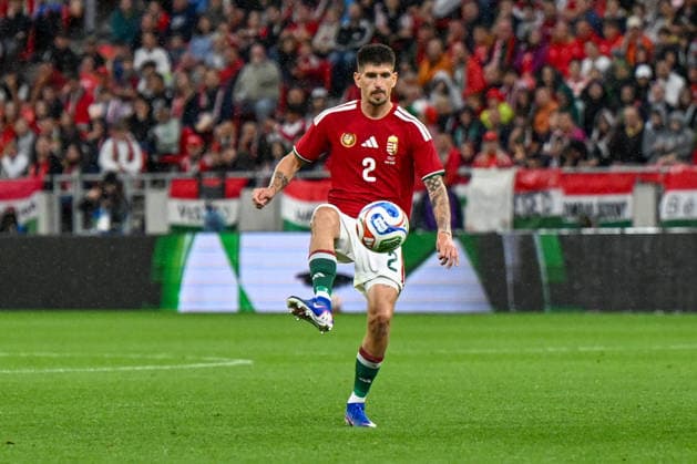FOOTBALL - Friendly - Hungary vs Finland Photo by IPA ABACAPRESS.COM85364010 - Attila Osvath (Hungary) during the UEFA friendly match between Hungary vs Finland, 5th June 2026 at the Puskas Arena, Budapest, Hungary Budapest Hungary  Copyright: xIPAxSport ABACAx