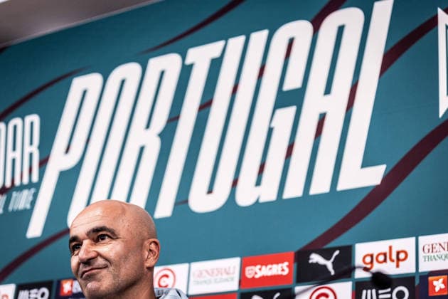 Portugal v Chile - FIFA World Cup, WM, Weltmeisterschaft, Fussball 2026 International Friendly, Länderspiel, Nationalmannschaft Portugal Head Coach Roberto Martinez gives a press conference, PK, Pressekonferenz in Oeiras, Portugal, on June 6, 2026, ahead of the FIFA World Cup 2026 international friendly match between Portugal and Chile at Estadio Nacional do Jamor. Lisbon Oeiras Portugal  Copyright: xRodrigoxMoreira NurPhotox originalFilename:moreira-portugal260605_npdnX.jpg