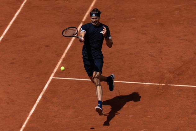 2026 French Open - Day Thirteen Alexander Zverev competes in his men s singles semifinal match against Jakub Mensik on day 13 of the French Open tennis tournament at Court Philippe Chatrier in the Roland-Garros Complex, Paris, France. Paris France  Copyright: xIbrahimxEzzatx originalFilename:ezzat-notitle260605_nppi0.jpg