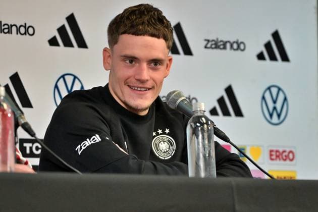 Ahead of FIFA World Cup, WM, Weltmeisterschaft, Fussball 2026 CHICAGO, ILLINOIS - JUNE 05: German national team, Nationalteam player Florian Wirtz speaks during a press conference, PK, Pressekonferenz ahead of their International Friendly, Länderspiel, Nationalmannschaft match against the United Statesin an international friendly match on June 6 as a final warm-up game ahead of the FIFA World Cup 2026. Jacek Boczarski Anadolu Illinois United States. Editorial use only. Please get in touch for any other usage.  Copyright: x2026xAnadoluxJacekxBoczarskix