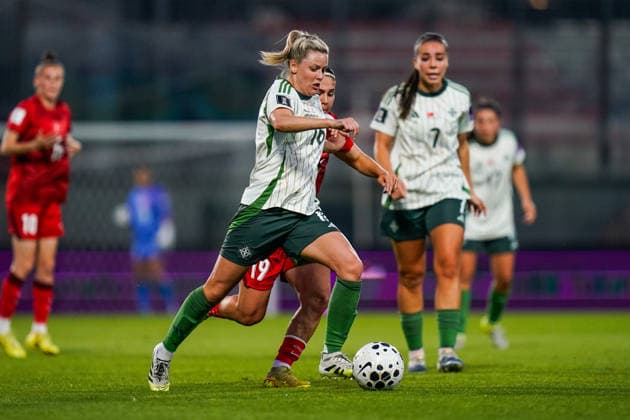 Turkey v Norhern Ireland - FIFA Women s World Cup 2027 Qualifier Nadene Caldwell of Northern Ireland is in action during the 2027 FIFA Women s World Cup Qualifier between Turkiye and Northern Ireland at Pendik Stadium on June 5, 2026, in Istanbul, Turkey. Istanbul Istanbul Turkey  Copyright: xYagizxGurtugx originalFilename:gurtug-turkiyev260605_npX22.jpg