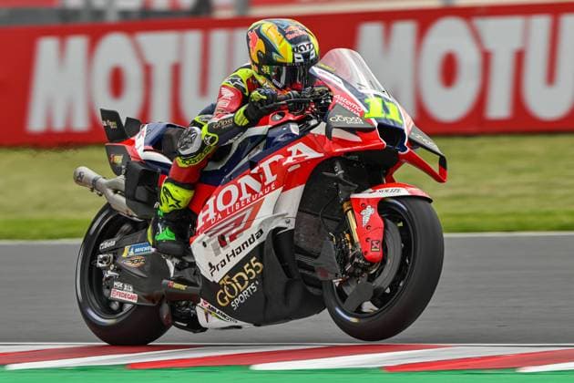 Free practice before MotoGP Grand Prix of Hungary at the Balaton Park circuit, Balaton, Hungary. June 05 2026 In picture: Diogo Moreira Entrenamientos libres previos al Gran Premio de MotoGP de Hungria en el Circuito Balaton Park de Balaton, Hungria, 05 de Junio de 2026 POOL MotoGP.com Cordon Press Images will be for editorial use only. Mandatory credit: MotoGP.com Cordon Press Cordon Press 