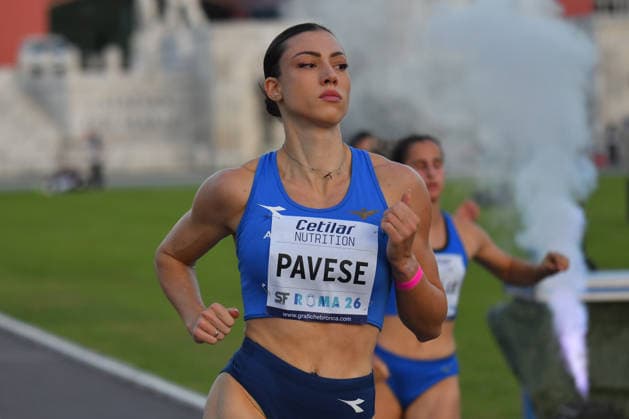 IPA85371510 - Rome , Italy. 05 June, 2026. Alessia Pavese during the 100-meter sprint during the International Athletics Meeting Roma Sprint Festival 2026 at Stadio dei Marmi. Credit Roberto Bettacchi  Copyright: xRobertoxBettacchi IPAxSportx xx 85371510