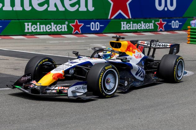 MONTE-CARLO, MONACO - JUNE 05: Arvid Lindblad (41) of Great Britain and Visa Cash App Racing Bulls Formula One Team during FP1 on June 5, 2026 at the Circuit de Monaco in Monte-Carlo, Monaco. (Photo by Bob Kupbens Icon Sportswire) AUTO: JUN 05 F1 Monaco Grand Prix EDITORIAL USE ONLY Icon2606051381