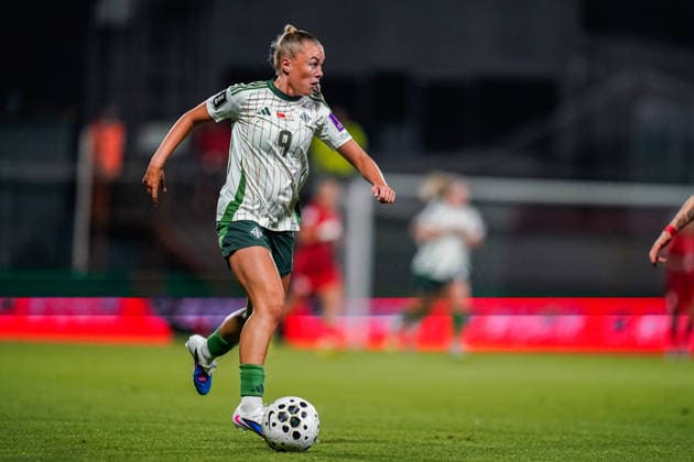 Turkey v Norhern Ireland - FIFA Women s World Cup 2027 Qualifier Casey Howe of Northern Ireland is in action during the 2027 FIFA Women s World Cup Qualifier between Turkiye and Northern Ireland at Pendik Stadium in Istanbul, Turkey, on June 5, 2026. Istanbul Istanbul Turkey  Copyright: xYagizxGurtugx originalFilename:gurtug-turkiyev260605_npp59.jpg