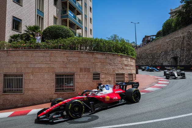 Circuit de Monaco, Monte-Carlo, Monaco. 5.June.2026; Charles Leclerc of Monaco and Scuderia Ferrari HP during Free Practice 1 Formula One Monaco Grand Prix  aflo_333383218 JayxHiranox