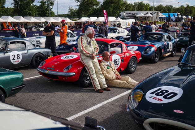 AUTO - LE MANS CLASSIC SERIES 2026 - GRAND PRIX DE L™AGE D™OR 2026 185 GRAY Cliff (gbr), BOND Stephen (gbr), Lotus Elan 26R 1964, 153, Sixties Endurance, action during the 2026 Grand Prix de l™age d™Or, 3rd round of the Le Mans Classic Series 2026, from June 04 to 07 in Circuit de Dijon Prenois, in Prenois, France - DijonFrance  Copyright: xDamienxDoumerguex