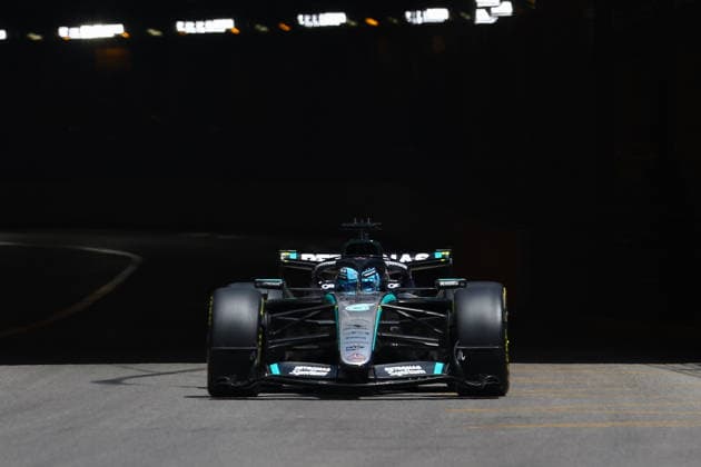 June 5, 2026, Monte-Carlo, Monaco, Monaco: GEORGE RUSSELL of Mercedes during the Free Practice 1 (FP1) of the Formula 1 Grand Prix of Monaco 2026. F1 2026: GP Monaco  - ZUMAc179 20260605_zep_c179_226 Copyright: xMickaelxChavetx
