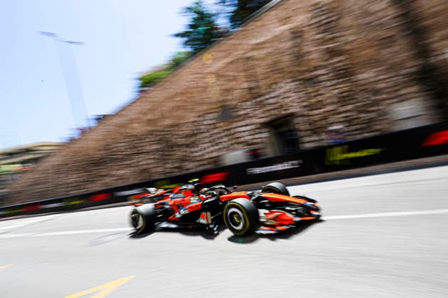 (1) Lando Norris (GBR) - McLaren Mastercard F1 Team - McLaren MCL40 - Mercedes during the Practice 1 Formula 1 Grand Prix de Monaco 2026 at Circuit de Monaco in Monte Carlo, Monaco. Round 8 of the 2026 FIA Formula One World Championship, WM, Weltmeisterschaft held June 5-7, 2026. The iconic Circuit de Monaco, the jewel of the Formula 1 calendar, winds through the narrow streets of Monte Carlo in the Principality of Monaco. Formula 1 Grand Prix de Monaco 2026 - Round 8 - Circuit de Monaco F1-2026-R08-MON