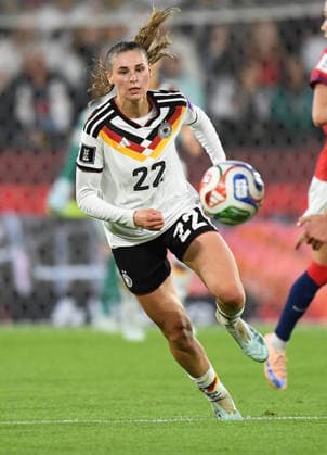 05 06 2026, xophax, Fußball , Köln , Cologne, Germany , Norway , Frauen Nationalmannschaft Rhein Energie Stadion Koeln Fußball Länderspiel Deutschland gegen Norwegen Jule Brand Deutschland Köln