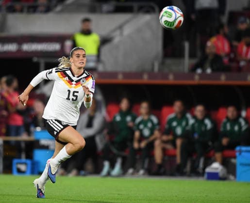 05 06 2026, xophax, Soccer , Cologne , Cologne, Germany , Norway , Rhein Energie Stadion Koeln Soccer international match Germany vs Norway Selina Cerci Germany Cologne