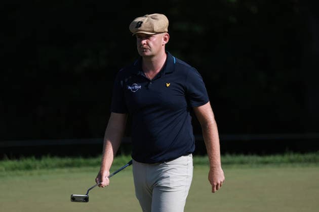 The Memorial Tournament DUBLIN, OHIO - JUNE 05: Harry Hall of England walks on the first green during the second round of The Memorial Tournament presented by Workday at Muirfield Village Golf Club in Dublin, Ohio, USA on Friday, June 5, 2026. Dublin Ohio United States  Copyright: xJorgexLemusx originalFilename:lemus-thememor260605_npImM.jpg
