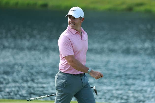 The Memorial Tournament DUBLIN, OHIO - JUNE 05: Rory McIlroy walks on the 16th green during the second round of The Memorial Tournament presented by Workday at Muirfield Village Golf Club in Dublin, Ohio, USA on Friday, June 5, 2026. Dublin Ohio United States  Copyright: xJorgexLemusx originalFilename:lemus-thememor260605_npjvi.jpg