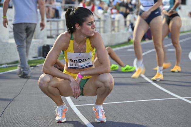 ATHLETICS - Athletics Nationals - Rome Sprint Festival Photo by IPA ABACAPRESS.COM85372499 - Rome , Italy. 05 June, 2026. Rebecca Borga winner of 400-eter race of the International Athletics Meeting Roma Sprint Festival 2026 at Stadio dei Marmi. Credit Roberto Bettacchi Rome Italy  Copyright: xIPAxSport ABACAx