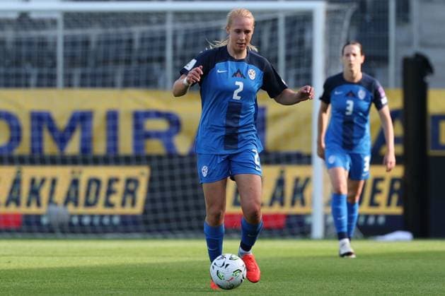 05.June. 2026 – SOCCER – UEFA Women s European Qualifiers, Austria (W) vs Slovenia (W) Lana Golob (Slovenia) is in action VIENNA VIENNA, AUSTRIA – Sportclub-Platz Dornbach Sportclub-Platz Dornbach AUSTRIA