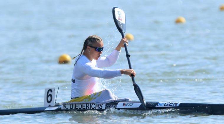 10.05.2026 Szeged(Hungary) ICF Canoe Sprint world cup K1 Women 200m Semifinal Katharina DIEDERICHS Germany :