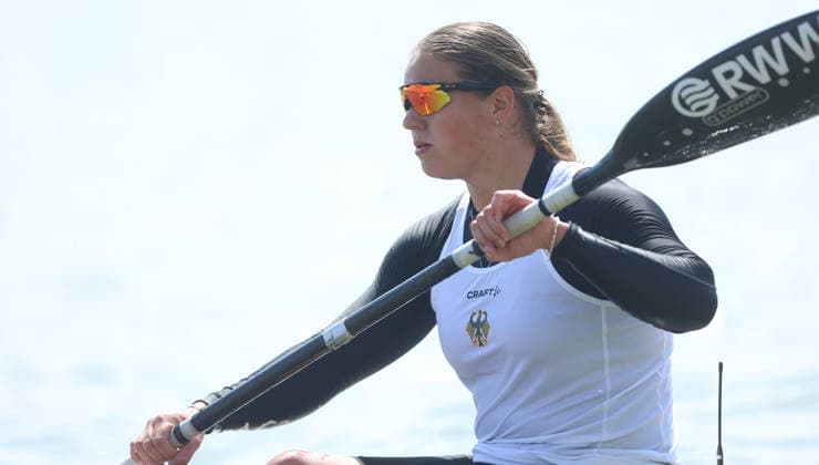 09.05.2026 Szeged(Hungary) ICF Canoe Sprint world cup K1 Women 1000m final Caroline HEUSER Germany :