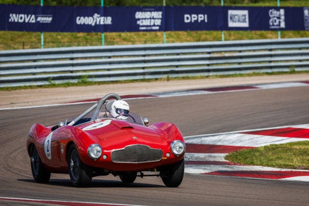 AUTO - LE MANS CLASSIC SERIES 2026 - GRAND PRIX DE L™AGE D™OR 2026 02 STAMM Heinz (che), Aston Martin DB2 4 Bertone Competition Spider 1953, 153, The Gentlemen Challenge, action during the 2026 Grand Prix de l™age d™Or, 3rd round of the Le Mans Classic Series 2026, from June 04 to 07 in Circuit de Dijon Prenois, in Prenois, France - DijonFrance  Copyright: xGREGORYxLENORMANDx