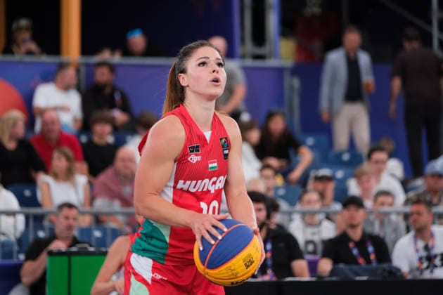 June 5, 2026, Warsaw, Masovian Voivodeship, Poland: Hungary s KLAUDIA PAPP (10) takes a free throw during a FIBA 3x3 Basketball World Cup women s last 16 game between Latvia and Hungary in Warsaw, Poland. Warsaw Poland - ZUMAk204 20260605_zip_k204_025 Copyright: xRomanxKozielx