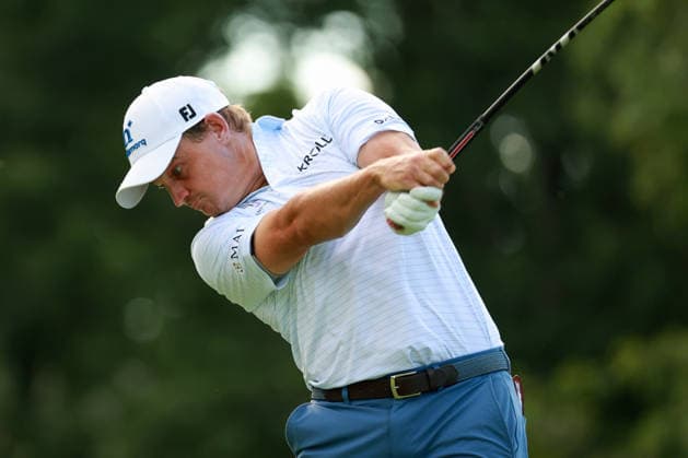 Memorial Tournament presented by Workday DUBLIN, OH - JUNE 05: Bud Cauley of Palm Beach Gardens, Florida hits fom the 18th tee during the second round of the Memorial Tournament presented by Workday at Muirfield Village Golf Club on June 5, 2026 in Dublin, Ohio. Dublin Ohio United States  Copyright: xAmyxLemusx originalFilename:lemus-memorial260605_nplf9.jpg