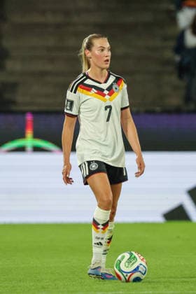 Cologne, Germany 05 06 2026 World Cup qualifier Germany vs Norway In the picture Marie Müller Mueller Germany Copyright: HMBxMedia MadeleinexFantini