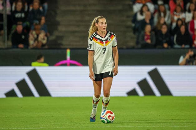 Cologne, Germany 05 06 2026 World Cup qualifier Germany vs Norway In the picture Marie Müller Mueller Germany Copyright: HMBxMedia MadeleinexFantini