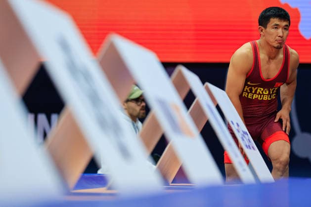 Wrestling Ranking Series Ulaanbaatar Open 63kg GR Zholaman Sharshenbekov KGZ Copyright: xKostadinxAndonovx xUnitedxWorldxWrestlingx Kostadin Andonov United World Wrestling