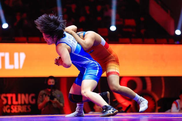 Wrestling Ranking Series Ulaanbaatar Open 59kg WW Neha Neha IND df Pyol Hong PRK Copyright: xKostadinxAndonovx xUnitedxWorldxWrestlingx Kostadin Andonov United World Wrestling