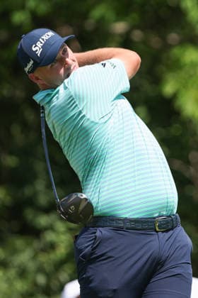 DUBLIN, OH - JUNE 05: Sepp Straka of Austria watches his tee shot on 15th hole during the second round of the Memorial Tournament presented by Workday at Muirfield Village Golf Club on June 5, 2026 in Dublin, OH. (Photo by Ian Johnson Icon Sportswire) GOLF: JUN 05 PGA, Golf Herren the Memorial Tournament presented by Workday EDITORIAL USE ONLY Icon260605073