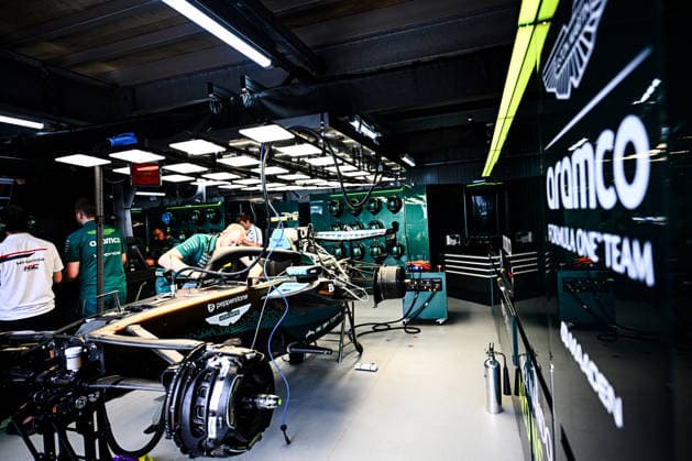 MOTORS - Formula 1 - Grand Prix de Monaco 2026 Photo by IPA ABACAPRESS.COM85367464 - Of The Team Aston Martin Aramco Formula One Team Honda Amr26,in Box ,During Fia Formula One World Championship, WM, Weltmeisterschaft F1 Monaco Grand Prix 2026, 04 Jun, In Monte Carlo Monaco Monaco  Copyright: xIPAxSport ABACAx