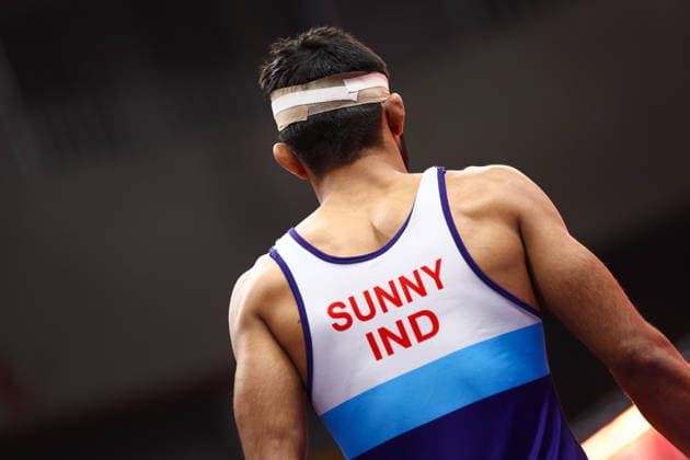 World Ranking Series Ulaanbaatar Open 63kg GR Sunny Kumar IND Copyright: xJakexKirkmanx xUnitedxWorldxWresx Jake Kirkman United World Wres