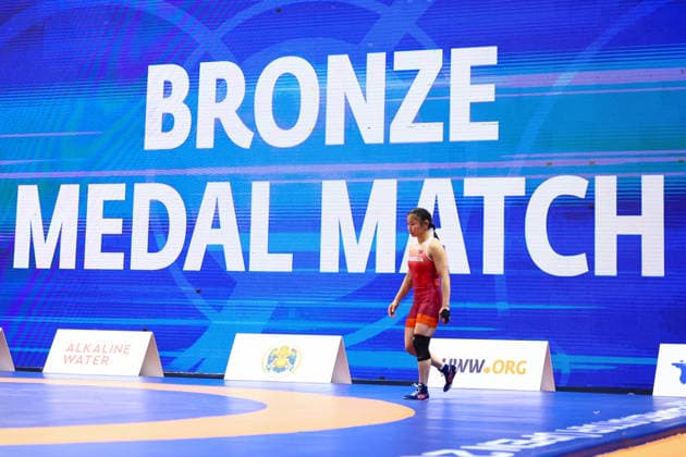 World Ranking Series Ulaanbaatar Open 53kg WW Namuuntsetseg Tsogt Ochir MGL Copyright: xJakexKirkmanx xUnitedxWorldxWresx Jake Kirkman United World Wres