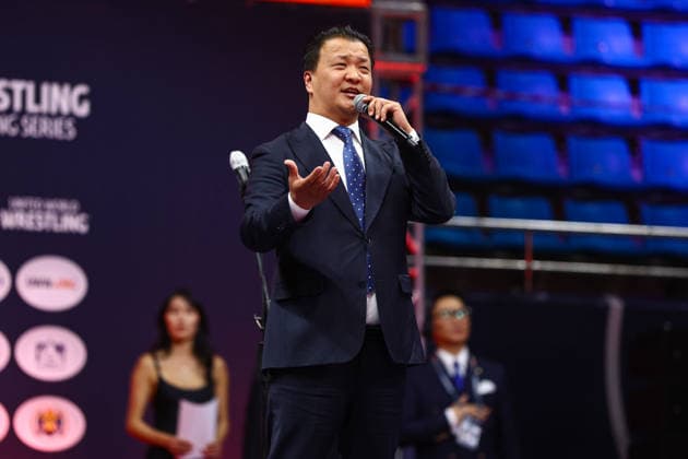 World Ranking Series Ulaanbaatar Open Opening ceremony Copyright: xJakexKirkmanx xUnitedxWorldxWresx Jake Kirkman United World Wres
