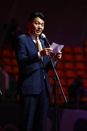 World Ranking Series Ulaanbaatar Open Opening ceremony Copyright: xJakexKirkmanx xUnitedxWorldxWresx Jake Kirkman United World Wres