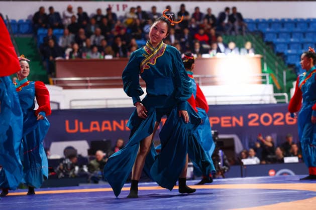 World Ranking Series Ulaanbaatar Open Opening ceremony Copyright: xJakexKirkmanx xUnitedxWorldxWresx Jake Kirkman United World Wres