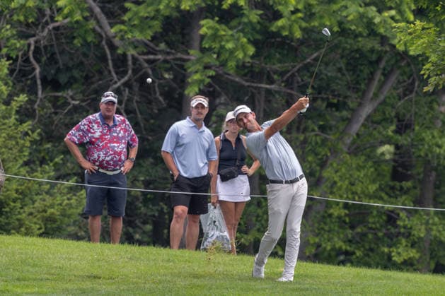 June 5, 2026, Dublin, Ohio, U.S: Mac Meissner hits from the rough on the 10th hole during the second round of The Memorial Tournament at Muirfield Village Golf Club, Dublin, Ohio. Dublin U.S - ZUMAs304 20260605_zaf_s304_039 Copyright: xScottxStuartx