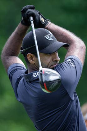 June 5, 2026, Dublin, Ohio, U.S: Aaron Rai tees off on 9 during the second round of The Memorial Tournament at Muirfield Village Golf Club, Dublin, Ohio. PGA, Golf Herren Tour 2026 - The Memorial Tournament - Second Round  - ZUMAs304 20260605_zaf_s304_047 Copyright: xScottxStuartx