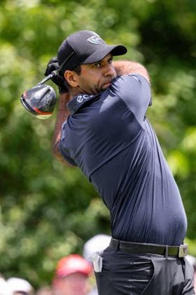 June 5, 2026, Dublin, Ohio, U.S: Aaron Rai hits his tee shot at 15 during the second round of The Memorial Tournament at Muirfield Village Golf Club, Dublin, Ohio. PGA, Golf Herren Tour 2026 - The Memorial Tournament - Second Round  - ZUMAs304 20260605_zaf_s304_055 Copyright: xScottxStuartx