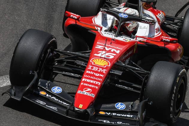F1 Monaco Grand Prix 2026 Charles Leclerc of Ferrari is seen driving a car on the track during Practice 1 ahead of the Formula 1 Monaco Grand Prix at the Circuit de Monaco in Monte Carlo on June 5th, 2026. Monte Carlo Monaco  Copyright: xBeataxZawrzelx originalFilename:zawrzel-f1monaco260605_npdep.jpg